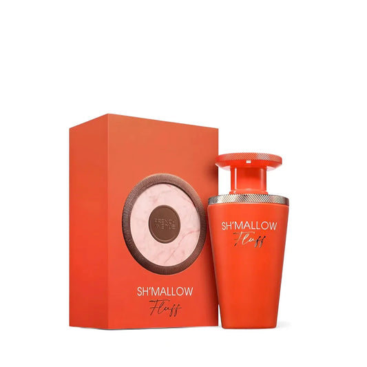 Flacon et emballage du parfum Sh’Mallow Fluff French Avenue 100 ML, design coloré et moderne.