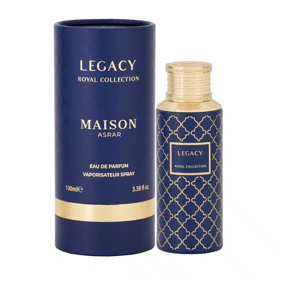 legacy royal collection Maison Asrar 100 ML - Eau de Parfum vaporisateur avec un design élégant.