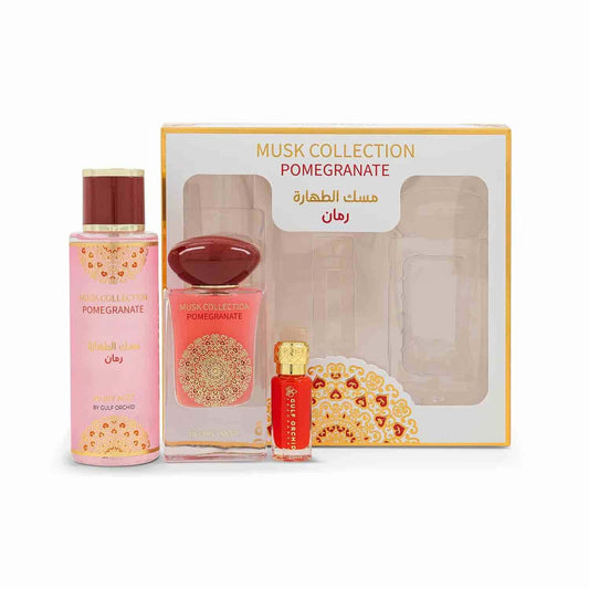 Musk Collection Pomegranate Coffret – Eau de Parfum 100ML Perfumes & Beyond Perfumes & Beyond Perfumes & Beyond HOMME FEMME MAROC