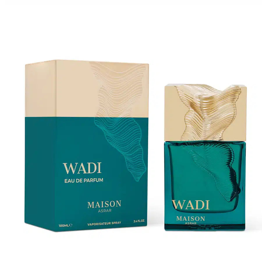 Wadi Maison Asrar 100 ML parfum exquis en flacon élégant, parfum eau de parfum, original et tropical.