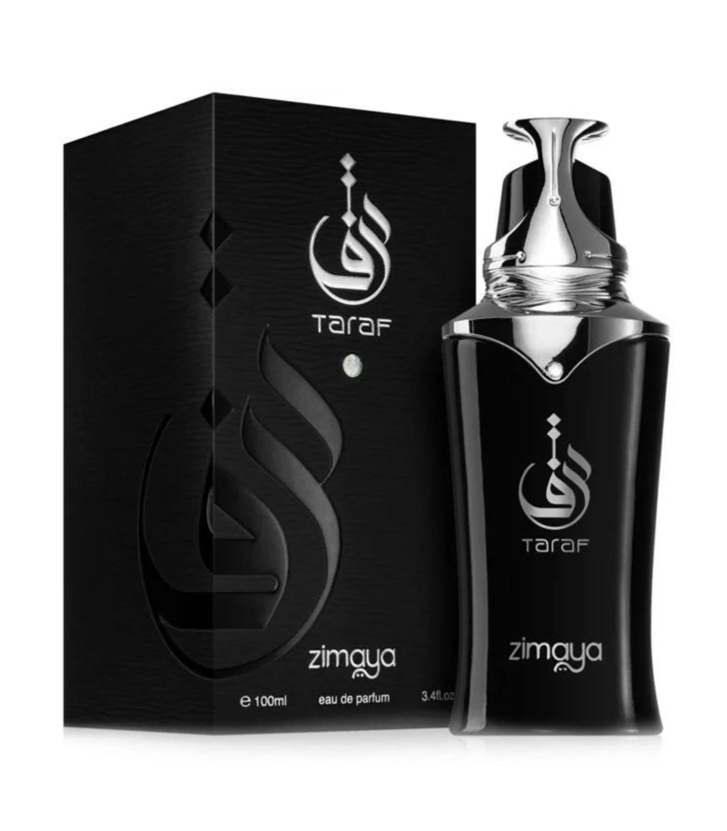 flacon Taraf Black Zimaya 100 ML parfum sombre – PerfumesBeyond Maroc