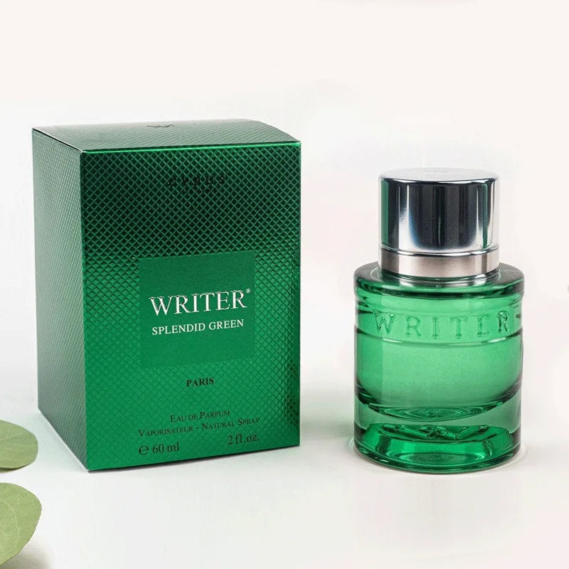 Cyrus Writer Splendid Green 100 ML parfum homme en flacon vert élégant avec boîte