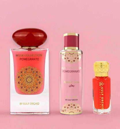 Musk Collection Pomegranate Coffret – Eau de Parfum 100ML Perfumes & Beyond    Perfumes & Beyond