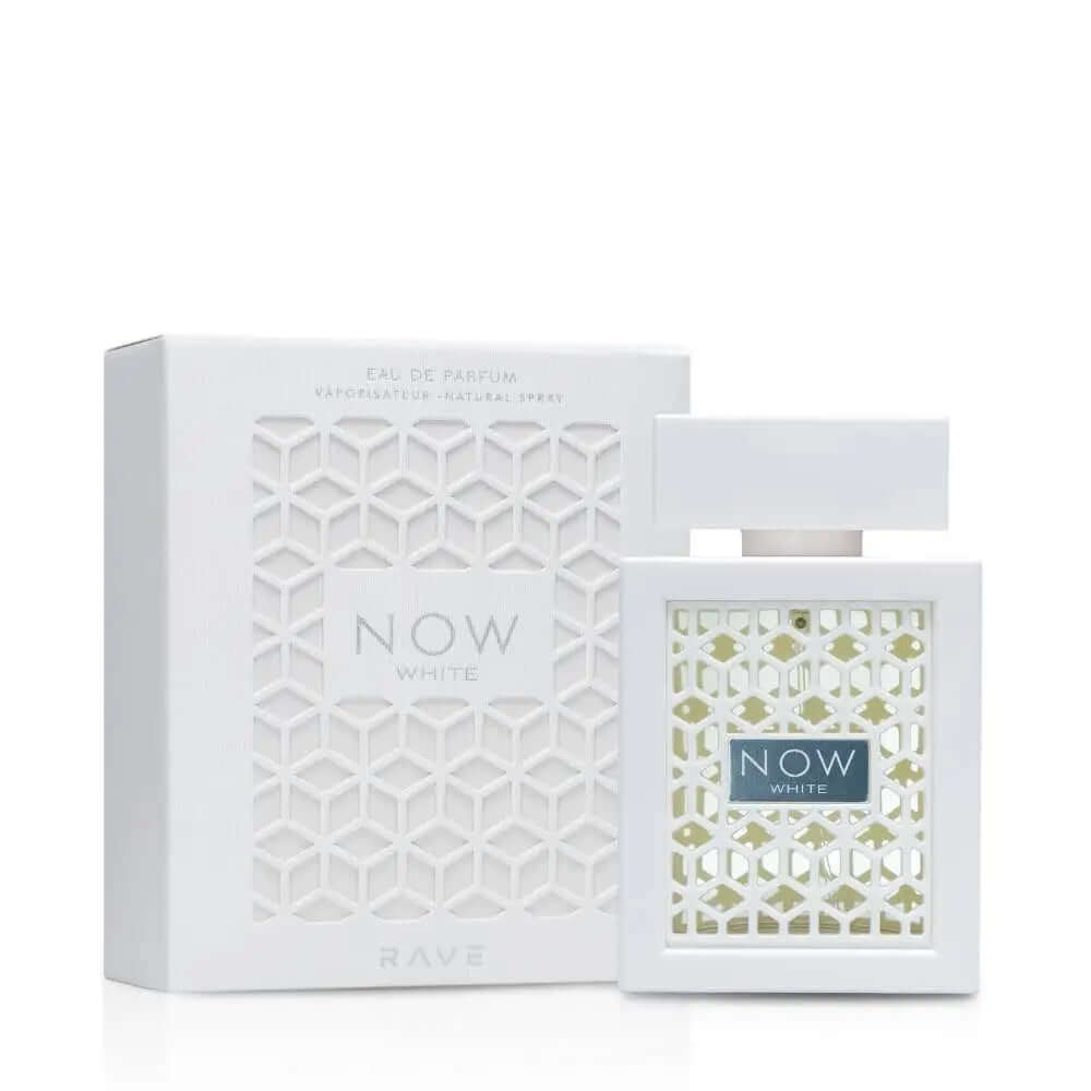 Rave Now White lattafa 100ML homme maroc Perfumes & Beyond