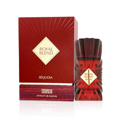 Royal Blend Sequoia French Avenue 100 ML parfum en extrait avec emballage élégant et flacon design homme femme maroc